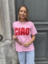 T-shirt ciao - rose4.webp