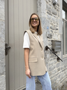 BLAZER SANS MANCHES JUDITH - BEIGE".webp