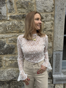 Blouse en dentelle Bonnie - Blanc".webp