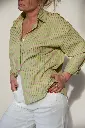Chemise lignée Ana -Vertrose - copie.webp