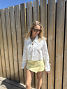  CHEMISE À NOEUDS MAÏTÉ - BLANC CHEMISE À NOEUDS MAÏTÉ - BLANC  2.webp