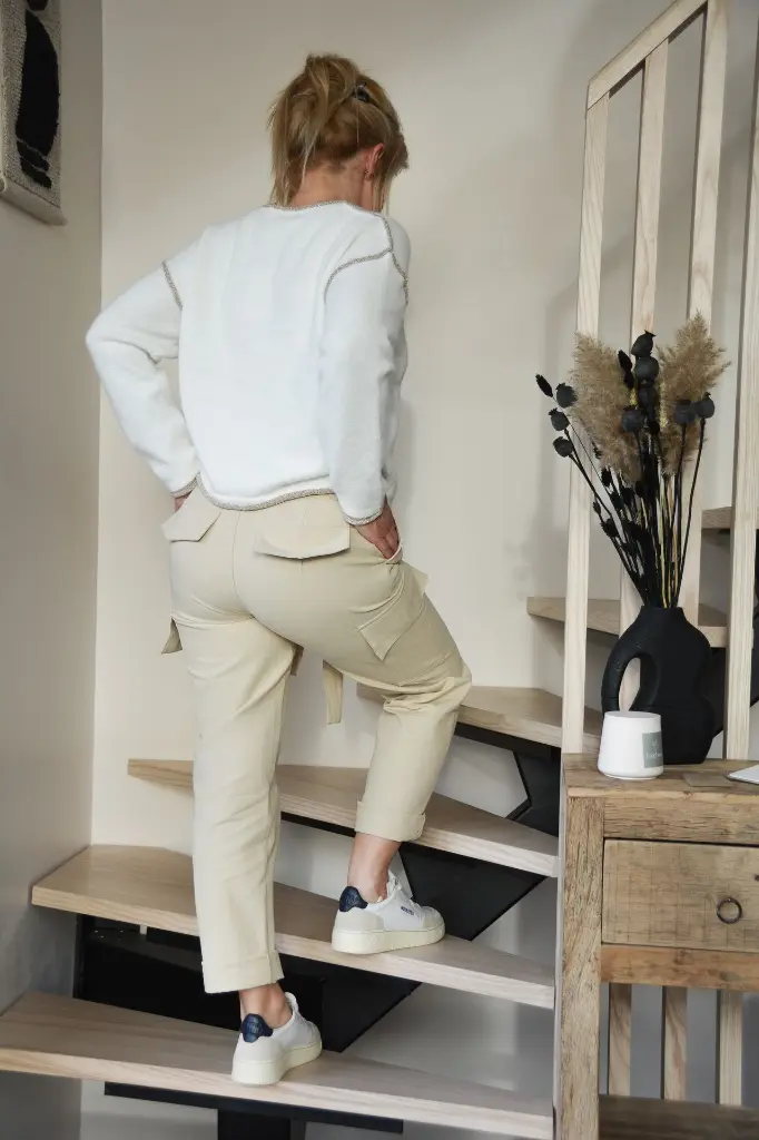 Jeans Cargo Alex - Beige - copie 8.webp