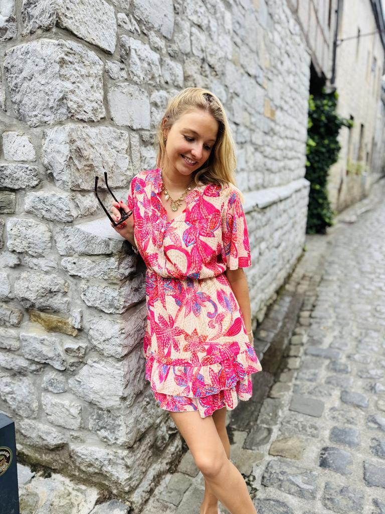 ROBE À MOTIFS MELA - ROSE2.webp