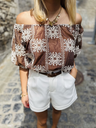 Blouse Franck - Chocolat3.webp