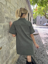 Robe en jeans Valentine -  Kaki3.webp