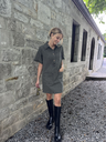 Robe en jeans Valentine -  Kaki8.webp