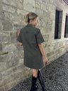 Robe en jeans Valentine -  Kaki2.webp