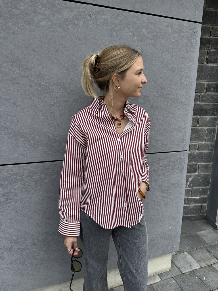 Chemise ligné polly - bordeaux4.webp