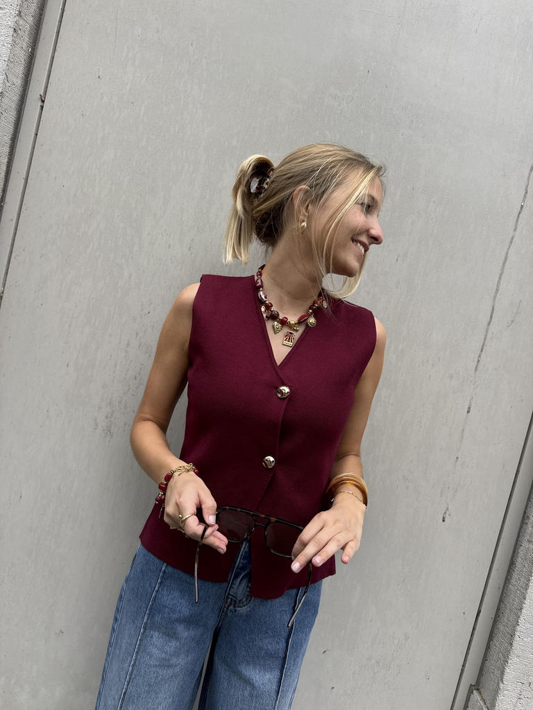 Gilet sans manches mimi - bordeaux7.webp