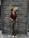 Gilet sans manches zao - Chocolat3.webp