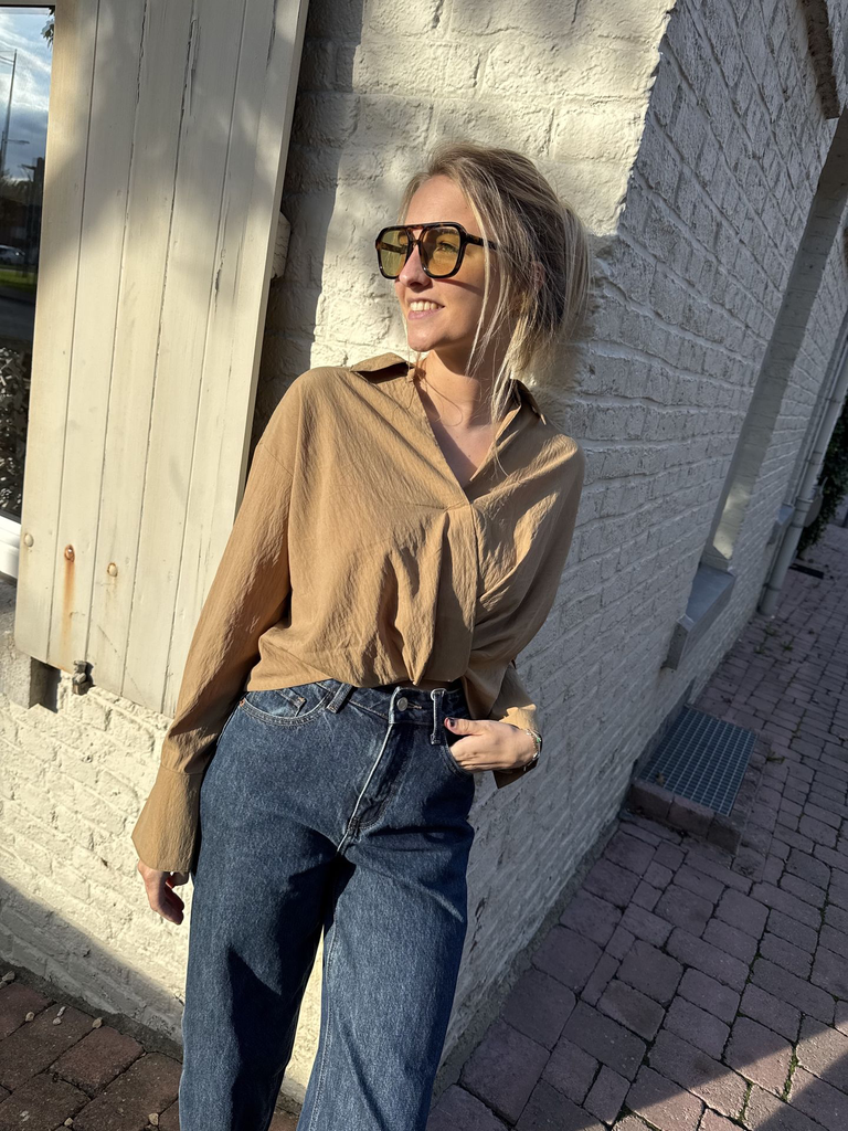 Blouse côme - camel1.webp