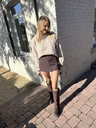 Jupe-short Victoire - Chocolat4.webp