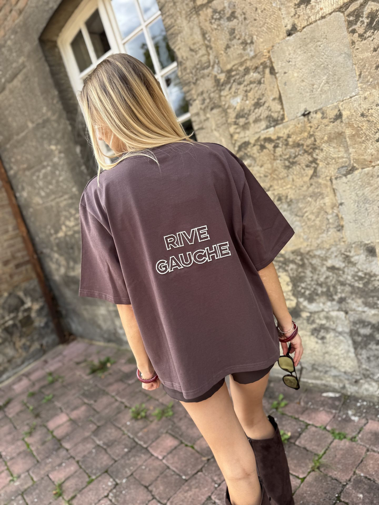 T-shirt rive gauche - Chocolat7.webp