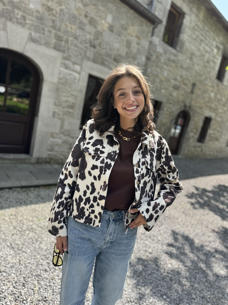Veste Gael - Imprimé vache.webp