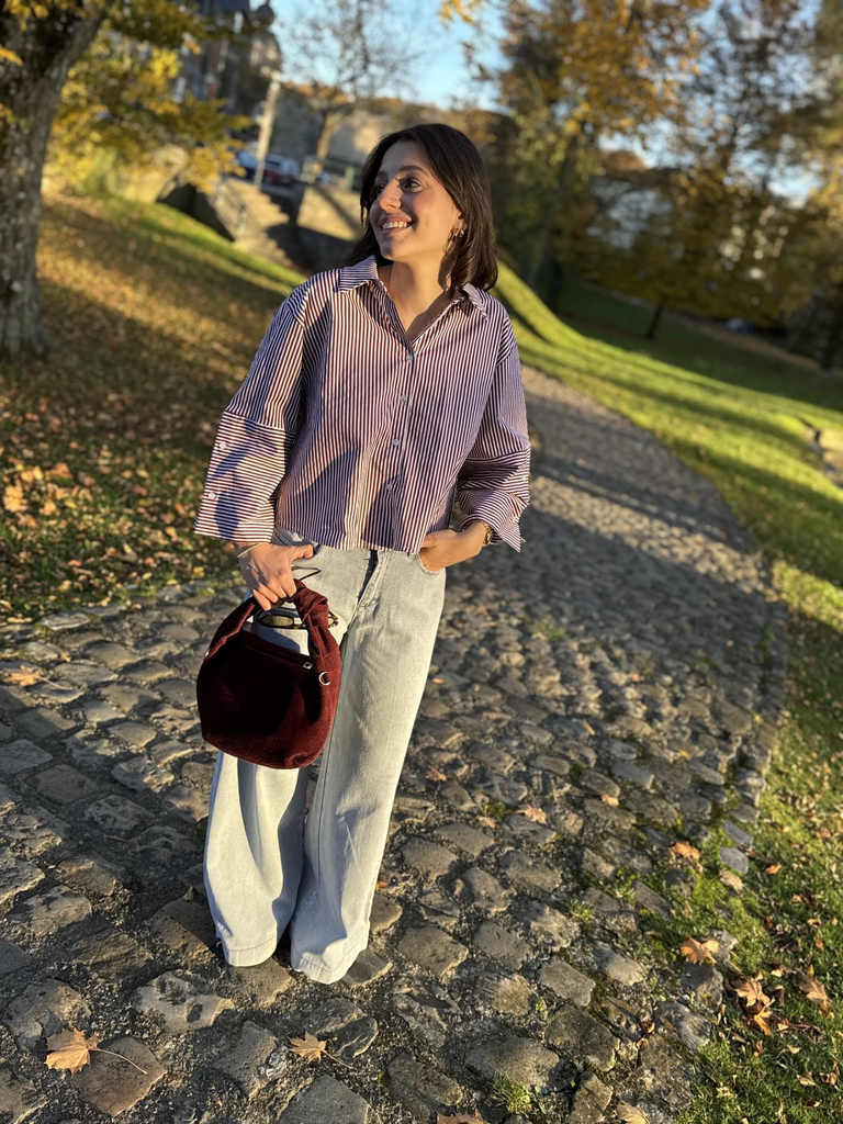 Chemise Marlène - Bordeaux7.webp