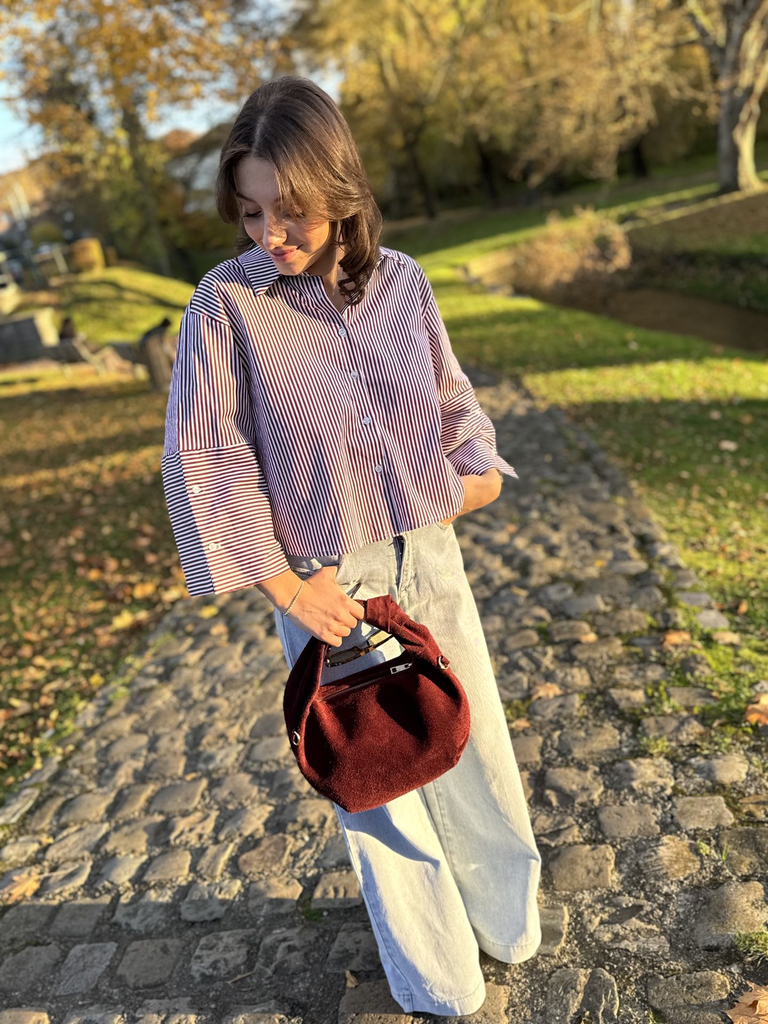 Chemise Marlène - Bordeaux4.webp