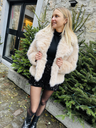 Veste en fausse fourrure - Beige5.webp