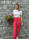 PANTALON À MOTIFS JESTA - ROSE:ROUGE.webp