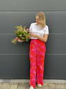 PANTALON À MOTIFS JESTA - ROSE:ROUGE 2.webp