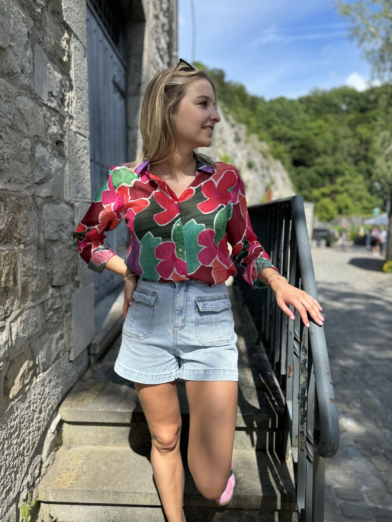 short en jeans Odeline - Bleu2.webp