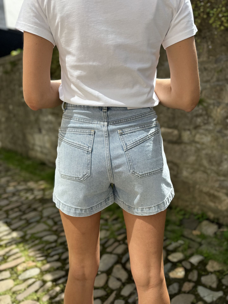 Short en jeans Odeline - Bleu 3.webp