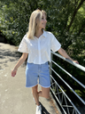 Short en jeans Laura - Bleu 2.webp