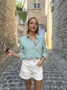 SHORT EN JEANS ODELINE- BLANC4.webp
