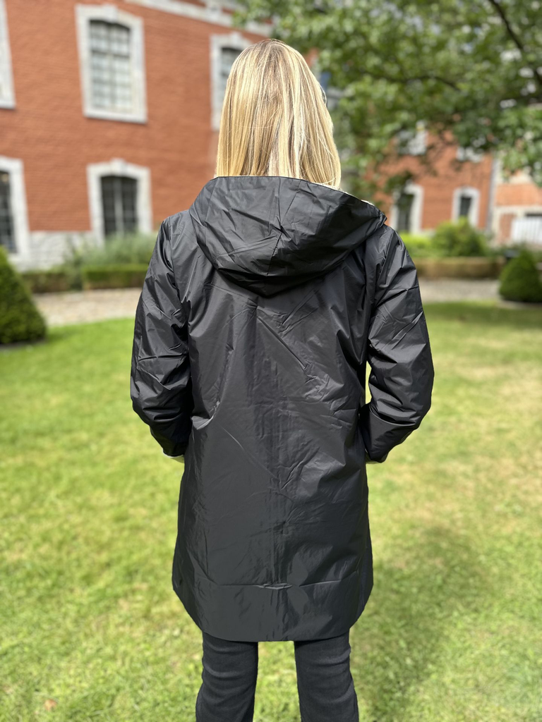  VESTE DE PLUIE MI-SAISON RÉVERSIBLE LONGUE - NOIR4.webp