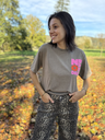 T-shirt No bad Days - Taupe3.webp