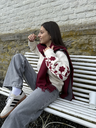 Echarpe Joca - Bordeaux4.webp