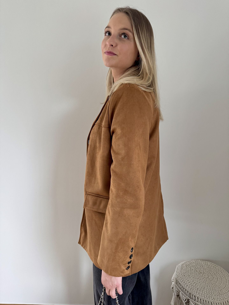 Veste en daim Noé - Camel5.webp