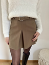 Jupe short Adelaide - Taupe2.webp