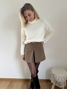 Jupe short Adelaide - Taupe3.webp