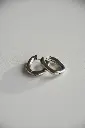 Boucles d'oreilles Eugé - Argenté.webp