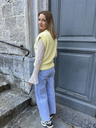  PULL SANS MANCHES EN MOHAIR - JAUNE4.webp