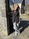 BLAZER SANS MANCHES ANNIE - NOIR