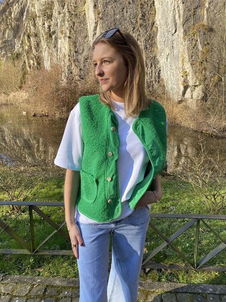 VESTE GINA - VERT