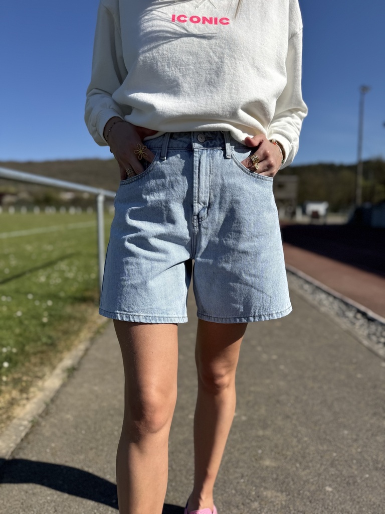 SHORT EN JEANS SIMON - BLEU