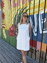 ROBE EN JEANS EDEN - BLANC