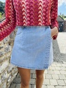 JUPE-SHORT NAÏA - BLEU CLAIR