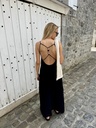 ROBE PERLA - NOIR