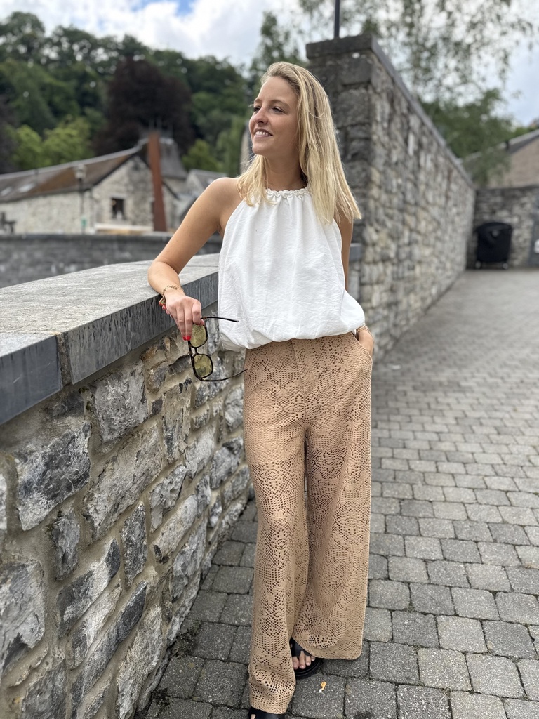 PANTALON SUZY - CAMEL