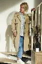 TRENCH LONG CAMILLE - BEIGE