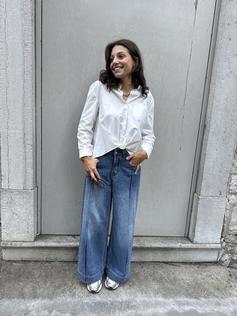 JEANS ORÉLLIA - BLEU