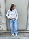 BLOUSE EN CROCHET BILLY - BLANC