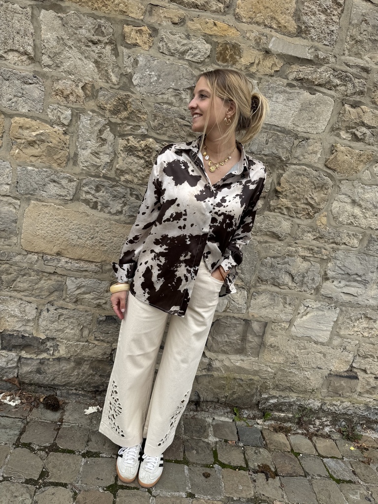 CHEMISE COW - IMPRIMÉ VACHE