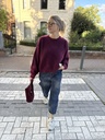 PULL CLAUDINE - BORDEAUX
