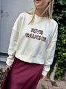 SWEAT RIVE GAUCHE - BLANC