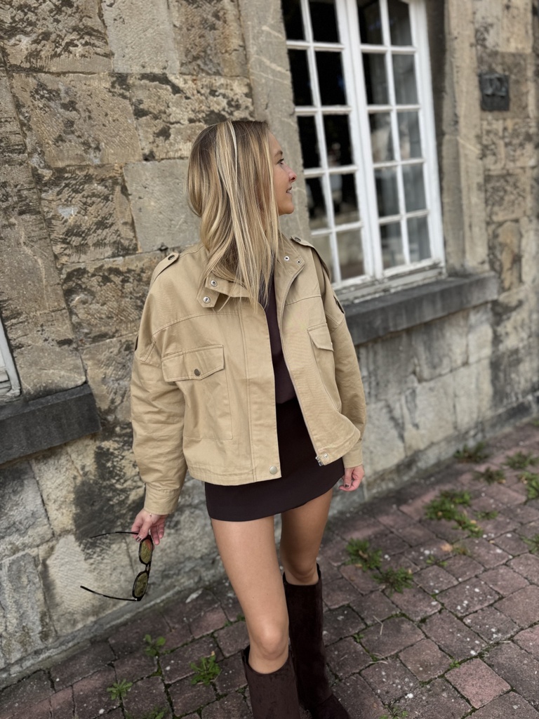 VESTE DAVE - BEIGE