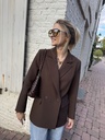 BLAZER MARTIAL - CHOCOLAT